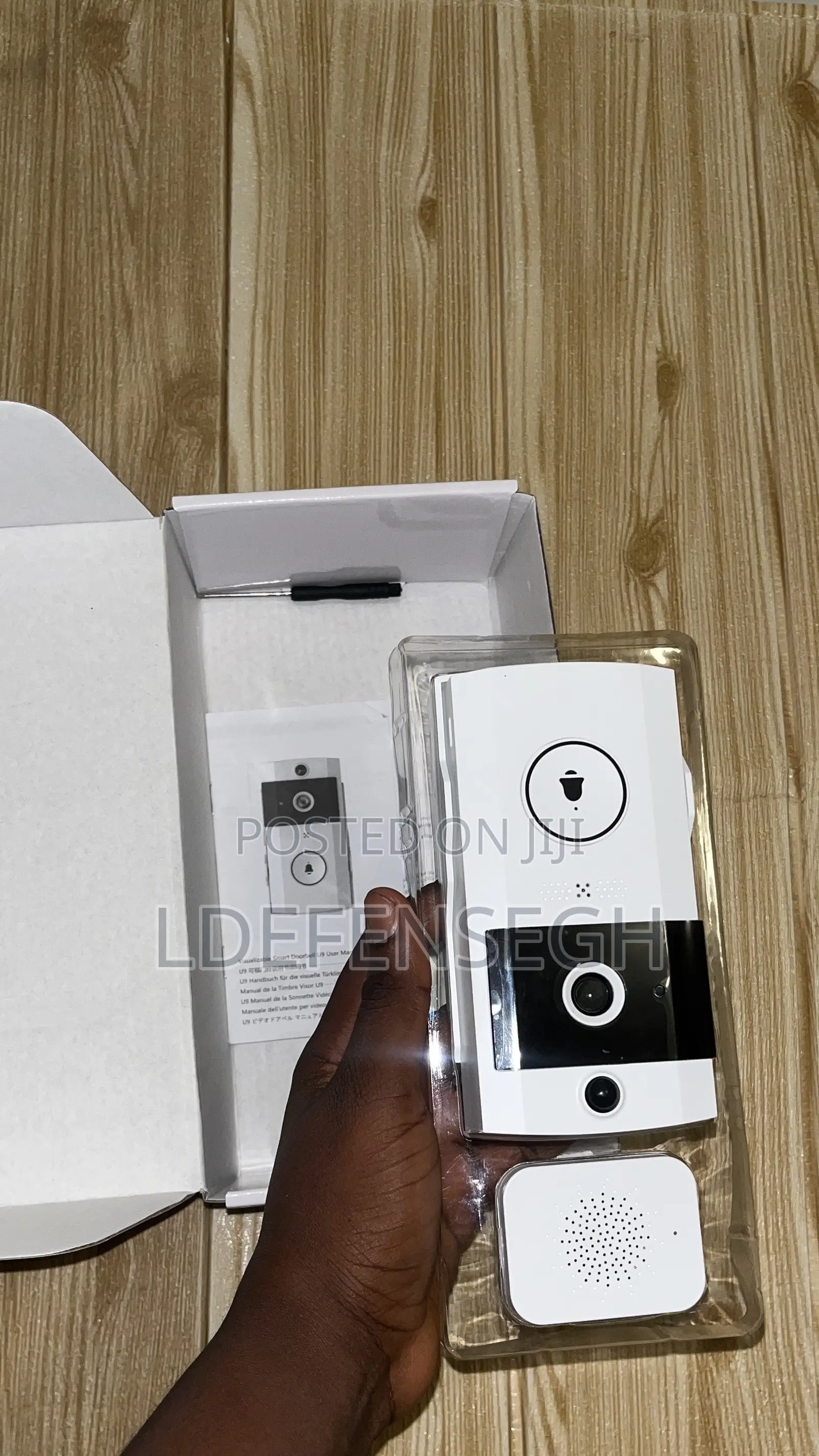 Solar Powered Rainproof Door Bell