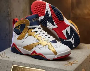 Original Air Jordan 7 Metallic Gold
