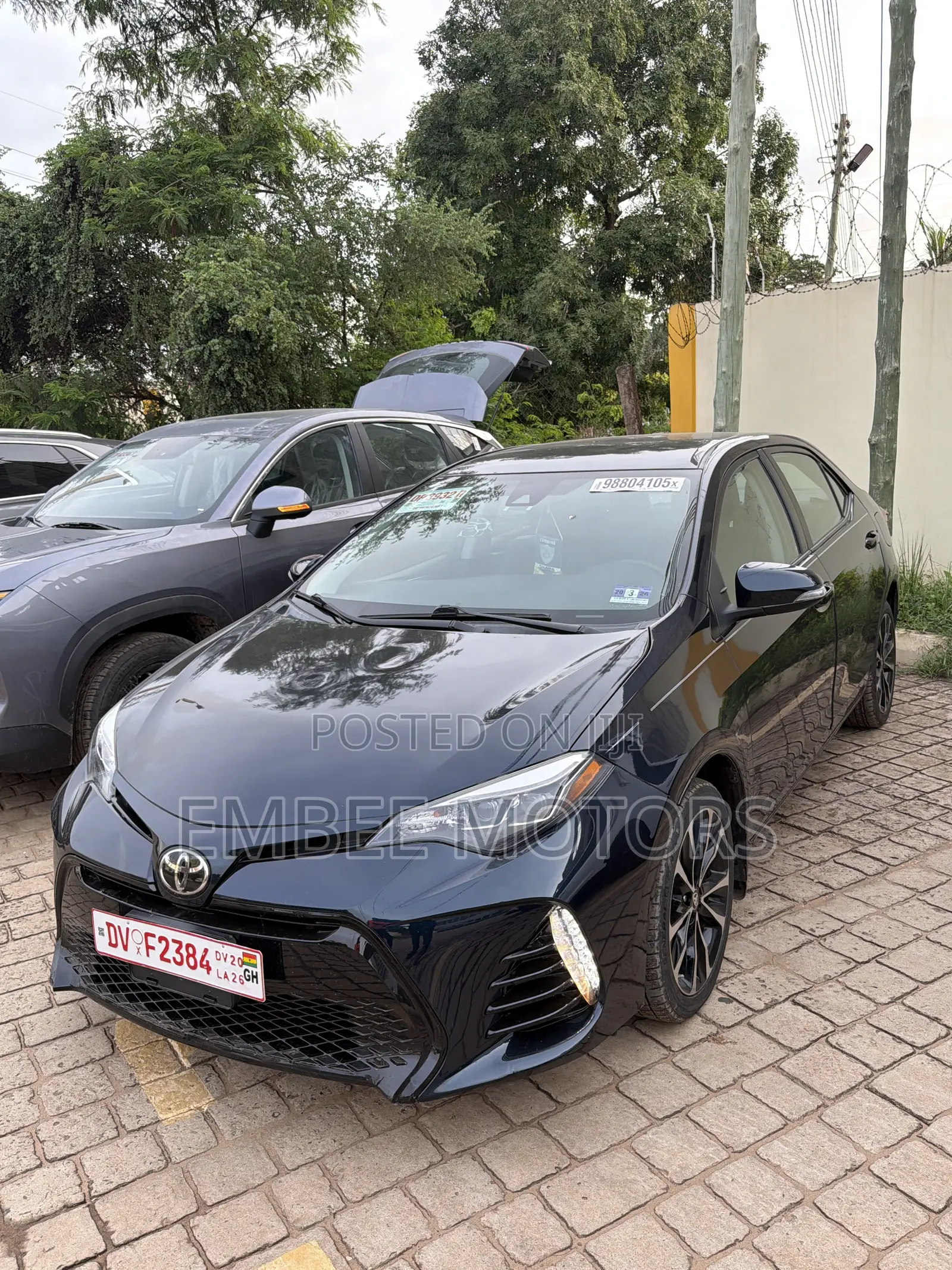 Toyota Corolla SE 4dr Sedan (1.8L 4cyl CVT) 2017 Black