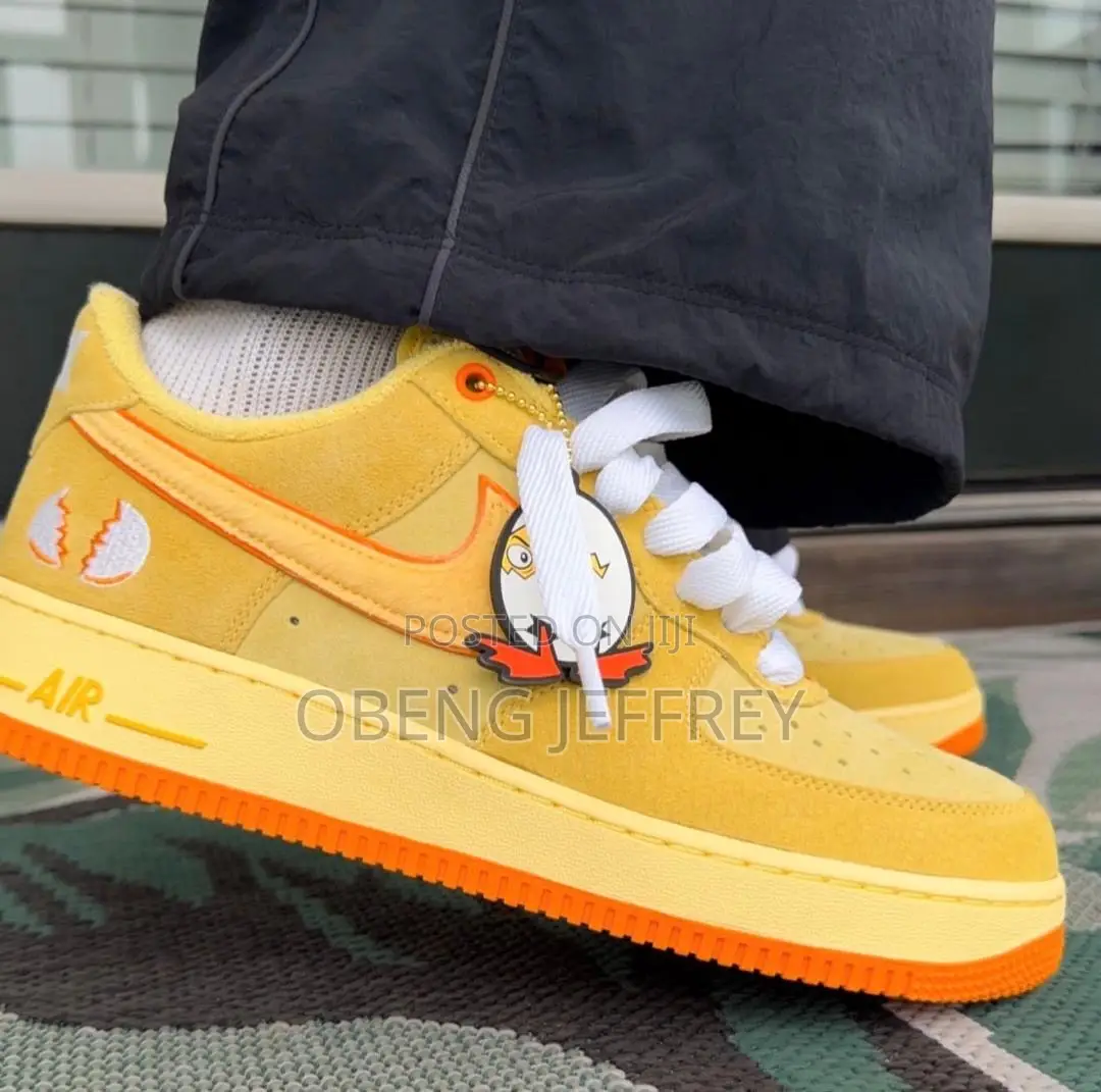 Original Nike Airforce 1 Low Duck Yellow