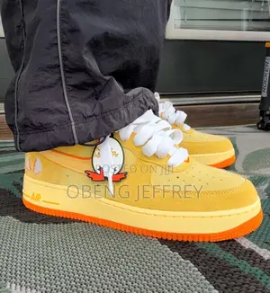 Original Nike Airforce 1 Low Duck Yellow