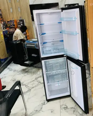 Grab Elegant Mirror Nasco 196l Double Door Bottom Mount Refrigerator