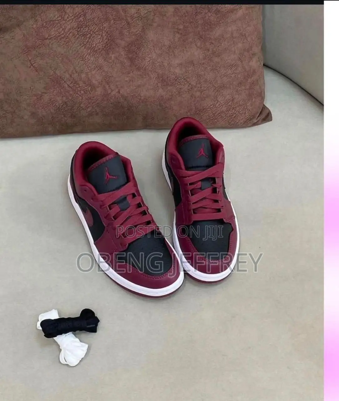 Original Nike Jordan 1 Low Dark Beetroot