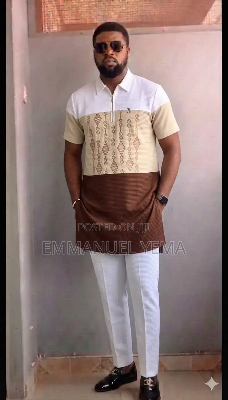 Men Quality Kaftan Up and Down