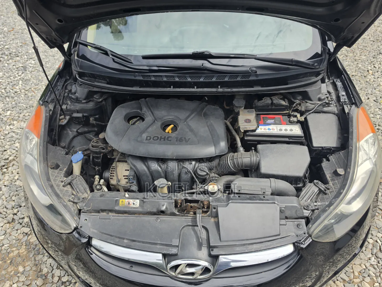 Hyundai Elantra Limited Sedan FWD (1.8L 4cyl 6A) 2013 Black