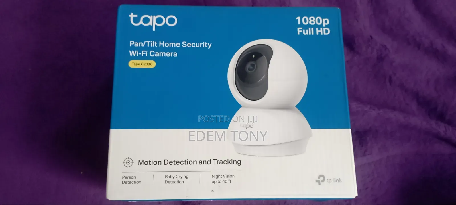 Tp-Link Tapo C200c - 1080p- Pan/Tilt Home Security Wi-Fi Camera
