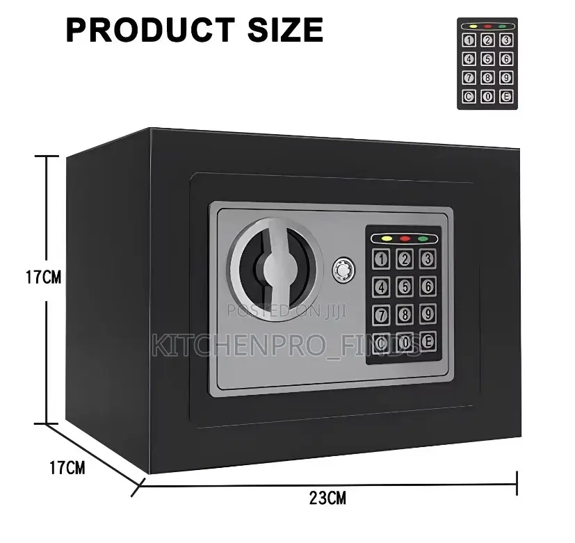 Safe Box (Password/Key Protected)