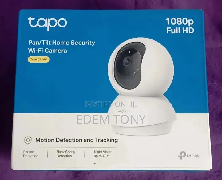 Tp-Link Tapo C200c - 1080p- Pan/Tilt Home Security Wi-Fi Camera
