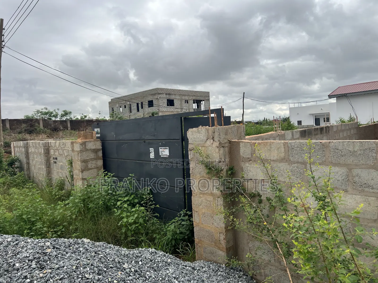 Titled Halve Plot for Sale at East Legon Hill’S Canadian