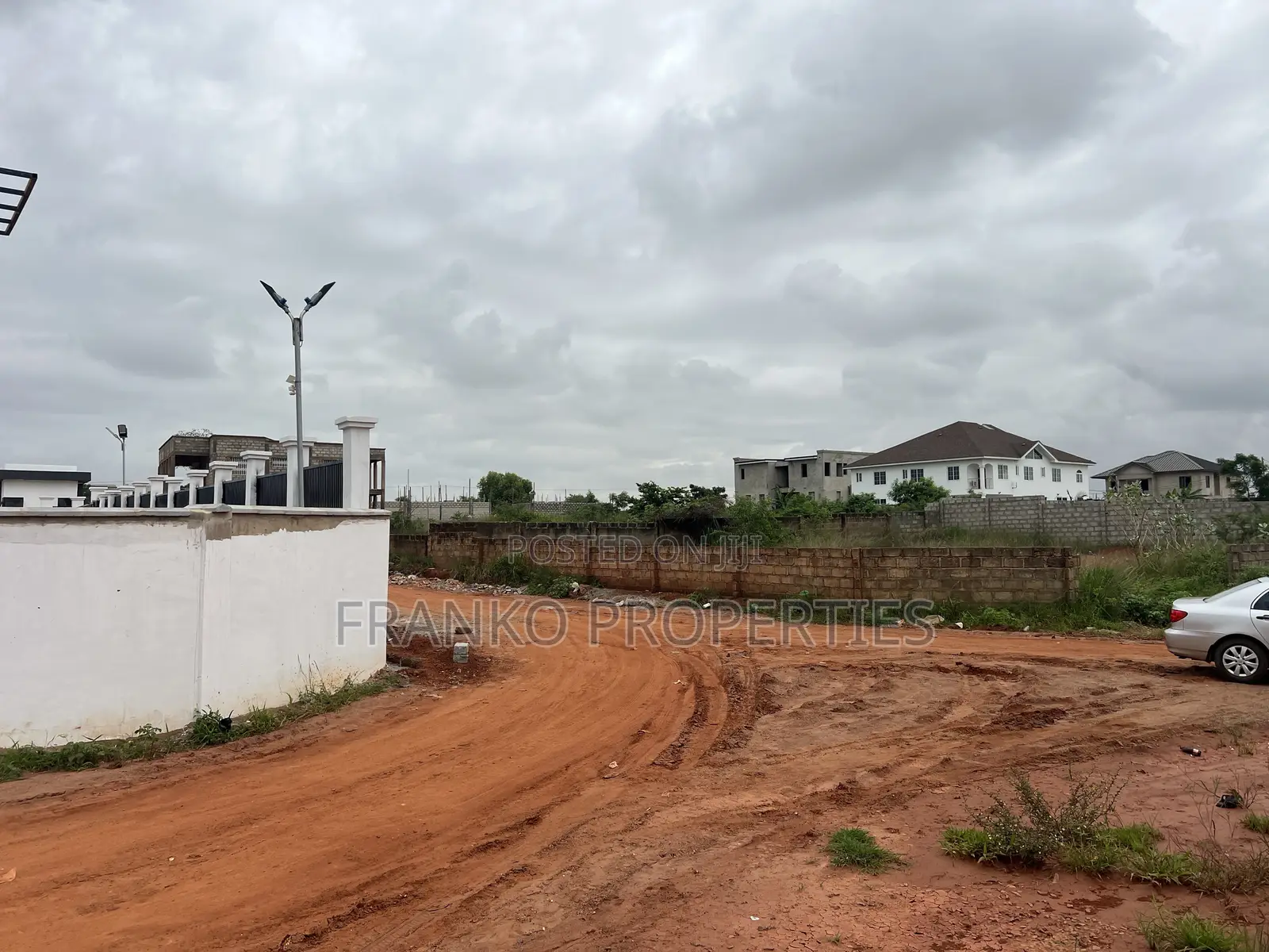Titled Halve Plot for Sale at East Legon Hill’S Canadian