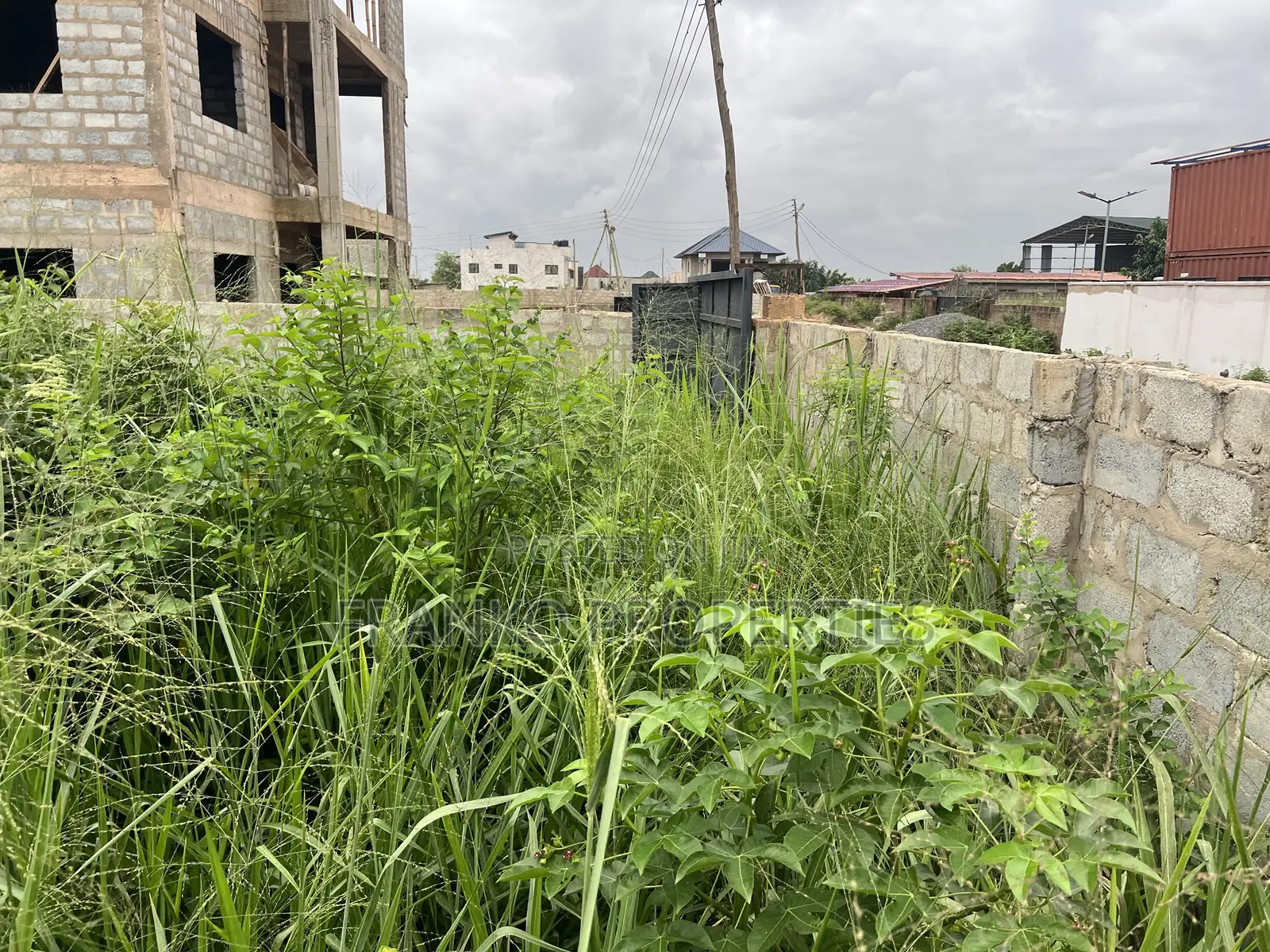 Titled Halve Plot for Sale at East Legon Hill’S Canadian