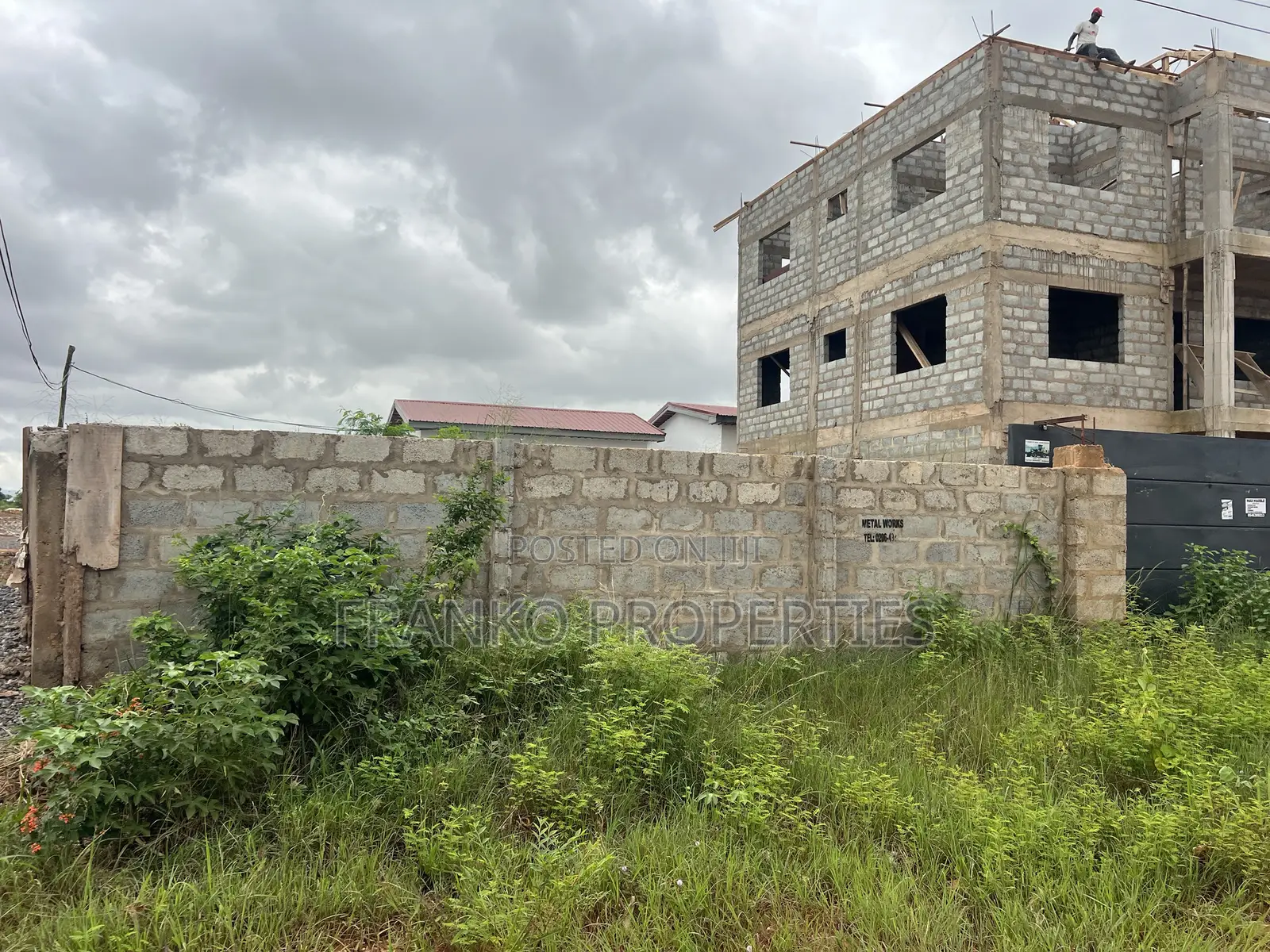 Titled Halve Plot for Sale at East Legon Hill’S Canadian