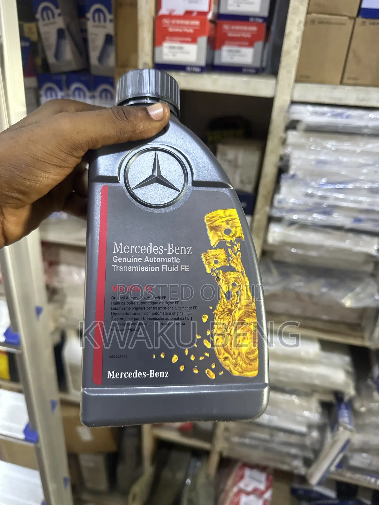 Mercedes Benz Transmission Fluid Fe Mb236.5