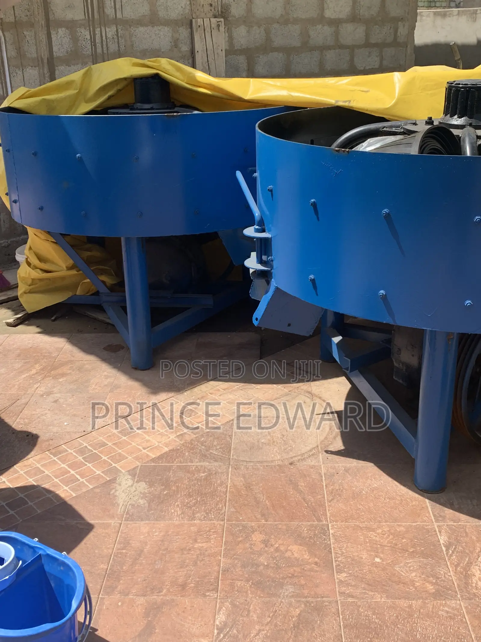 Pan Mixer for Block Making Machines