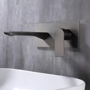 Modern Style Concealed Basin Faucet Concealed Hot/Cold Brass Mixer