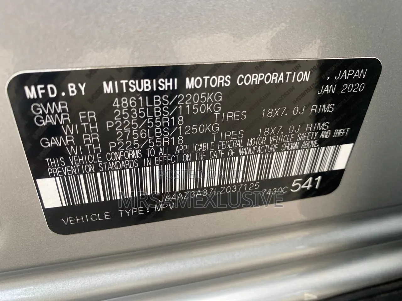 Mitsubishi Outlander PHEV 2021 Silver