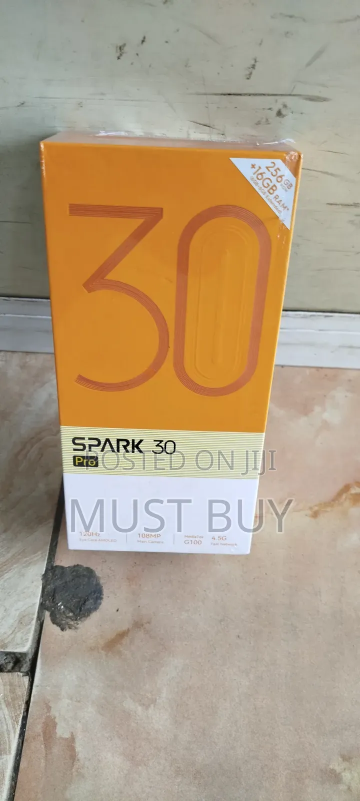 New Tecno Spark 30 Pro 256 GB Black