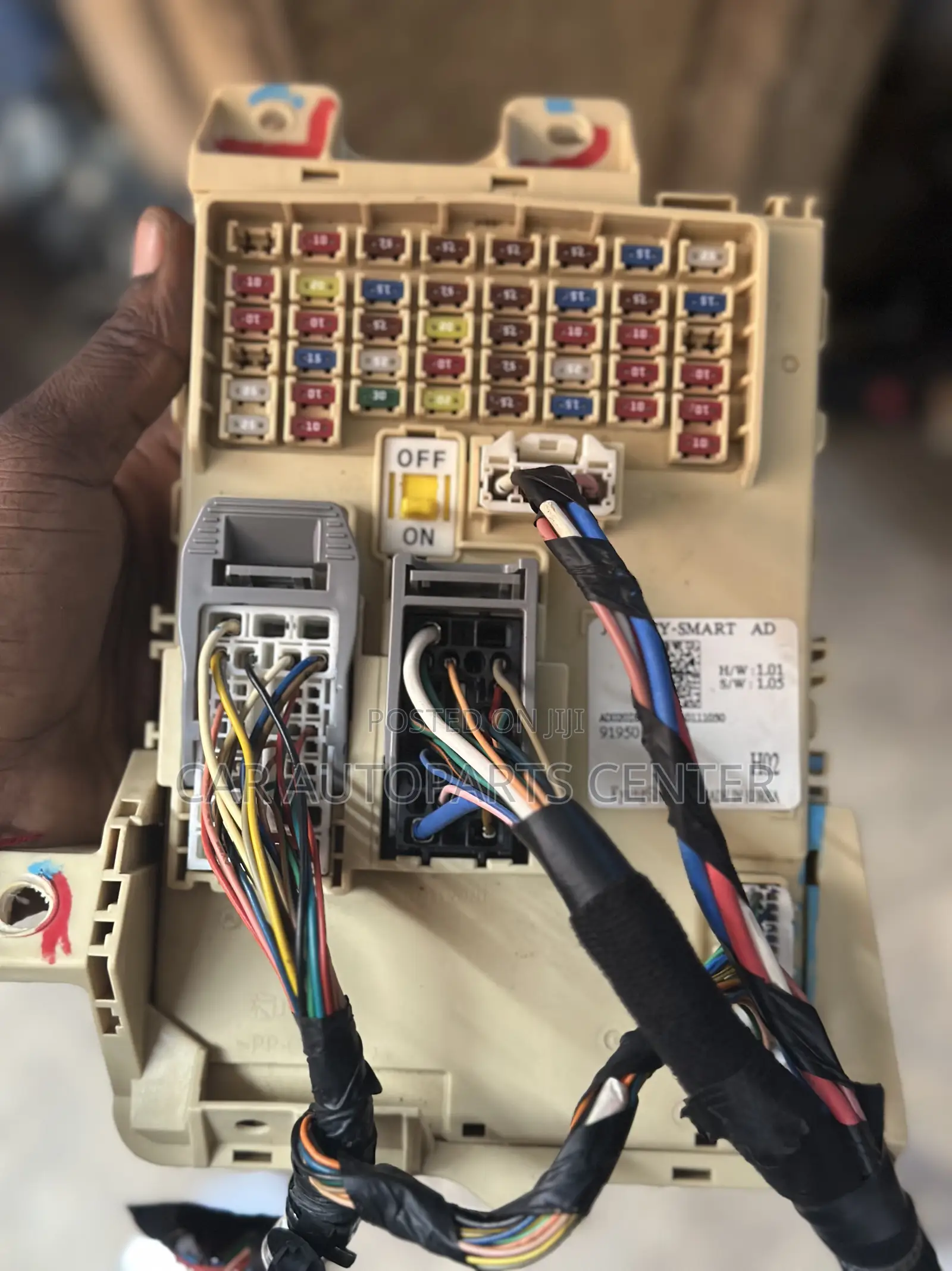 Hyundai Elantra 2017-19 Dashboard Fusebox