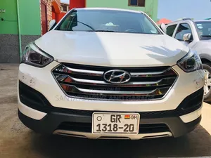 Hyundai Santa Fe 2016 White