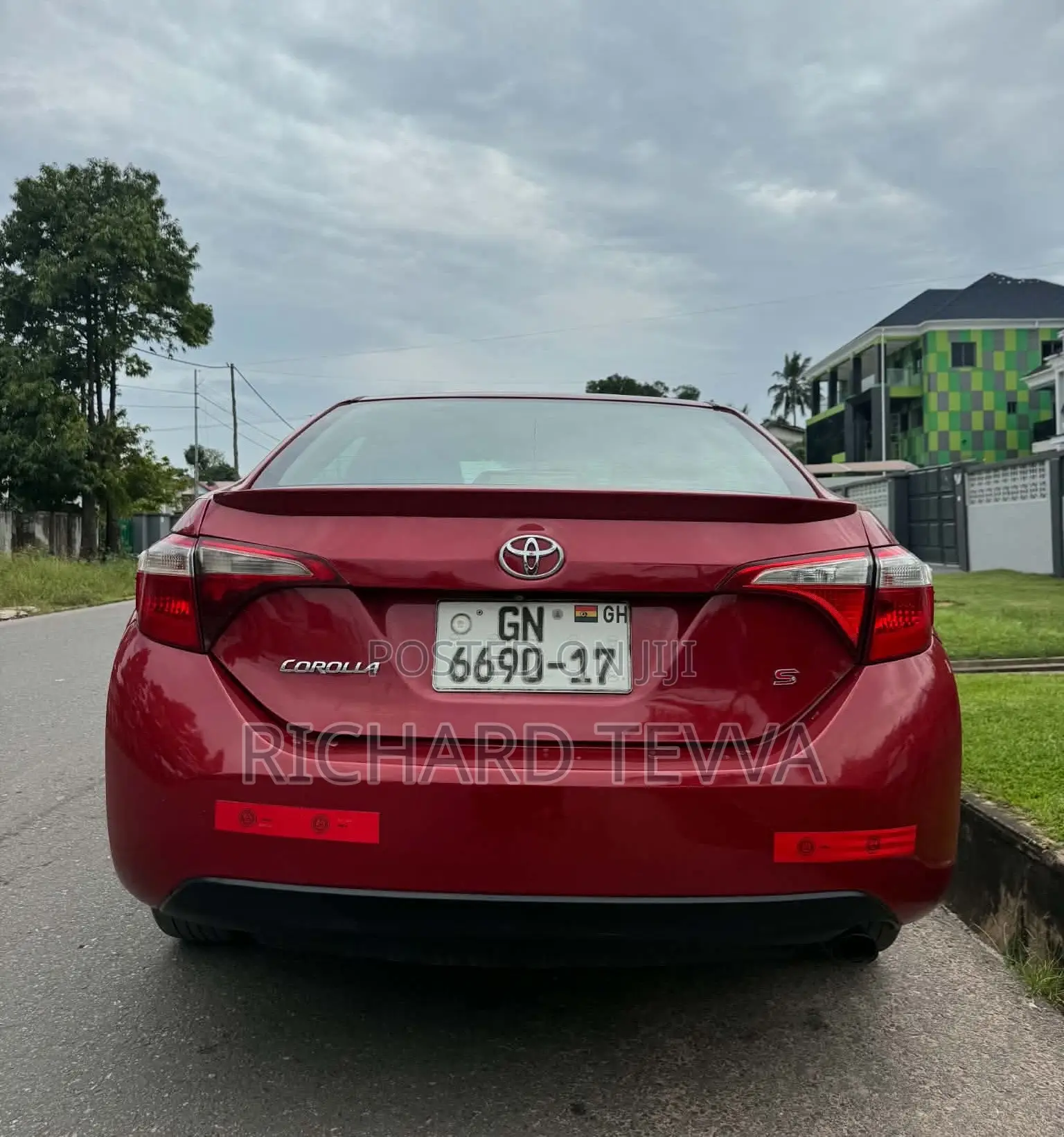 Toyota Corolla S 4dr Sedan (1.8L 4cyl CVT) 2015 Red
