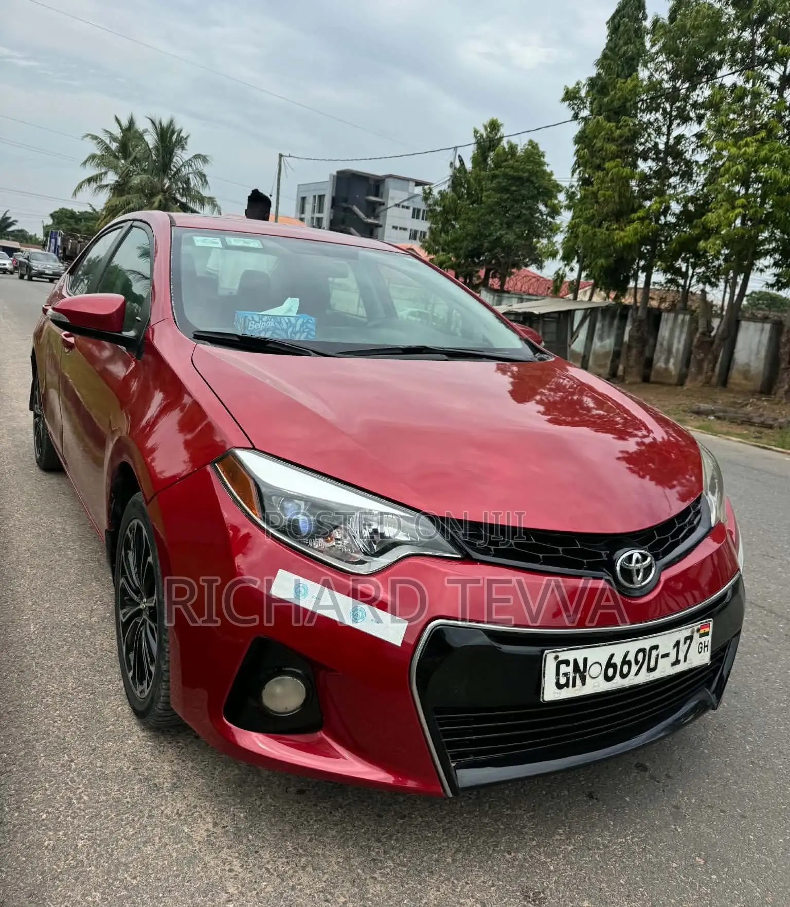 Toyota Corolla S 4dr Sedan (1.8L 4cyl CVT) 2015 Red