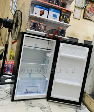 Secure Top Mount Black Pearl Refrigerator 86liters Pf109