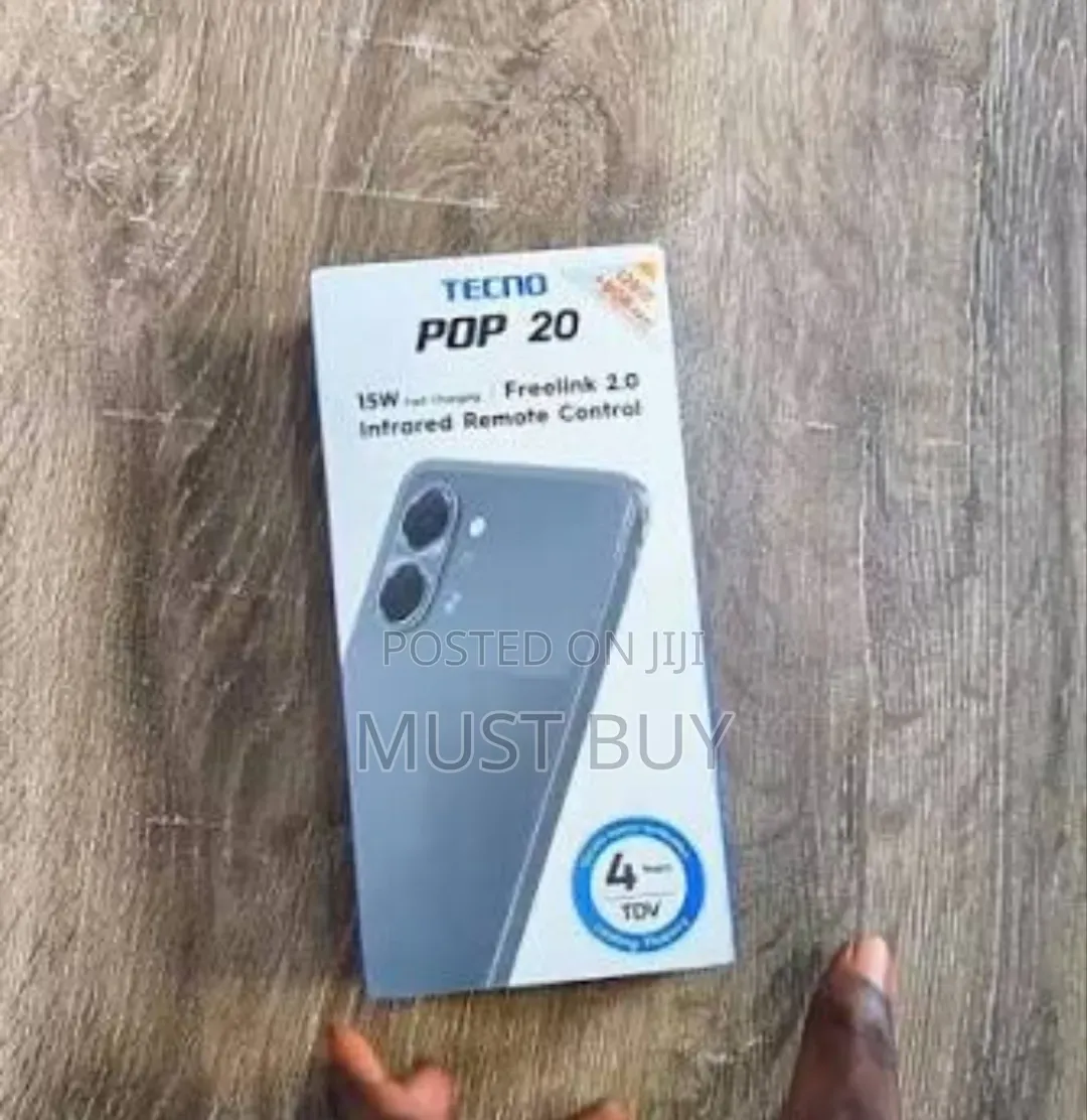 New Tecno Pop 20 64 GB Black