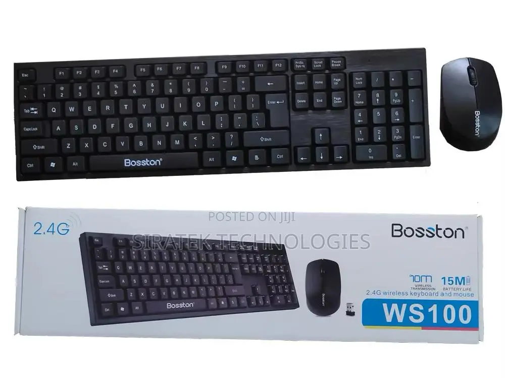 Bosston Wireless Keyboard and Mouse
