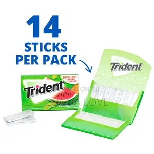Trident Watermelon Sugar Free Chewing Gum