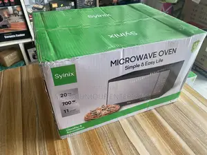 Syinix 700w Digital Microwave Oven 20l-Black Mirror Door