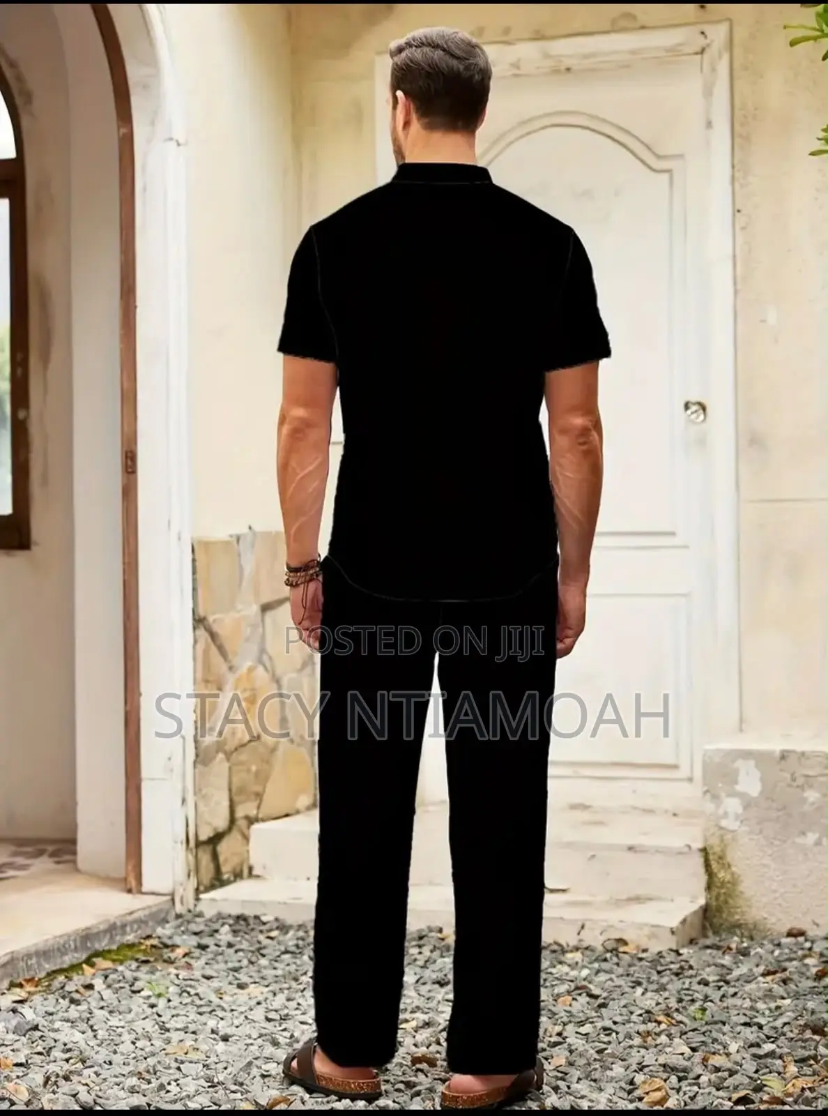 Men Two Piece Casual Dress