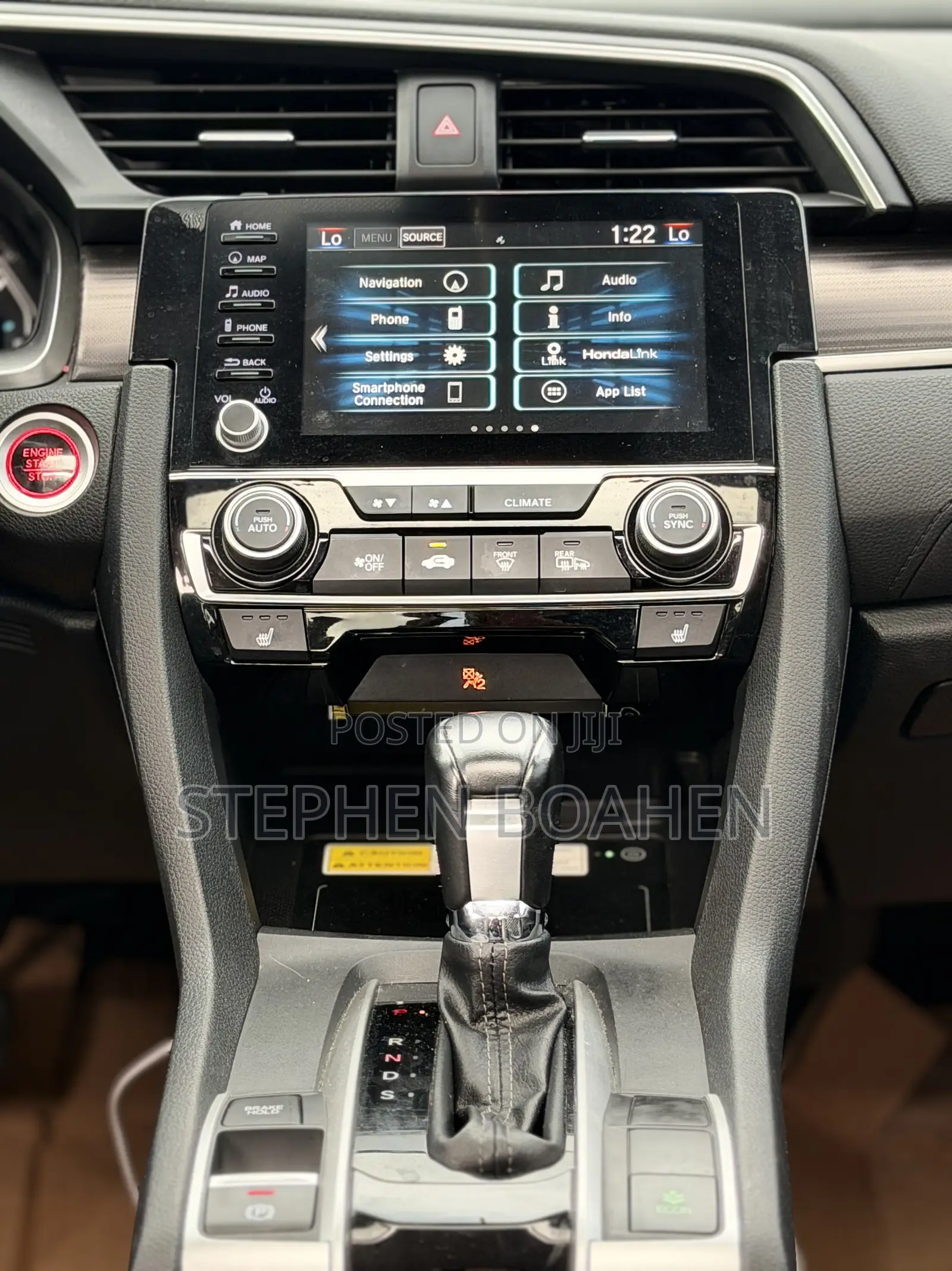 Honda Civic Touring Sedan 2020 Red