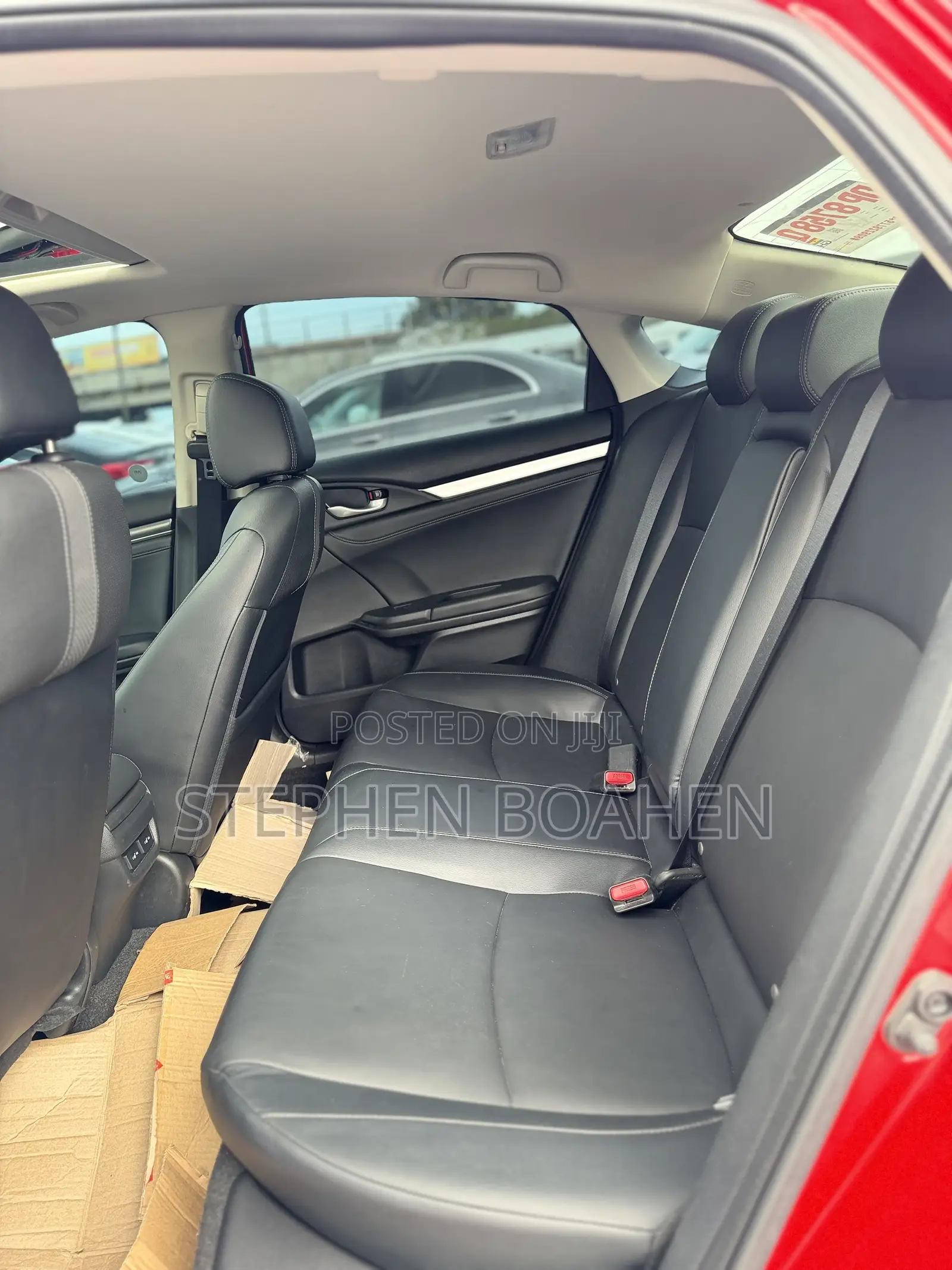 Honda Civic Touring Sedan 2020 Red