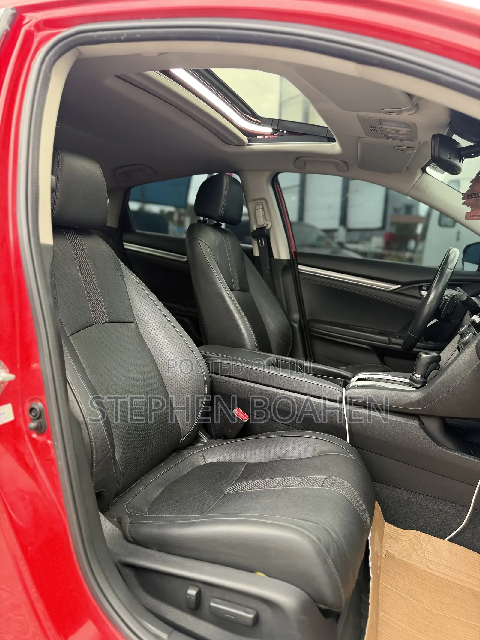 Honda Civic Touring Sedan 2020 Red