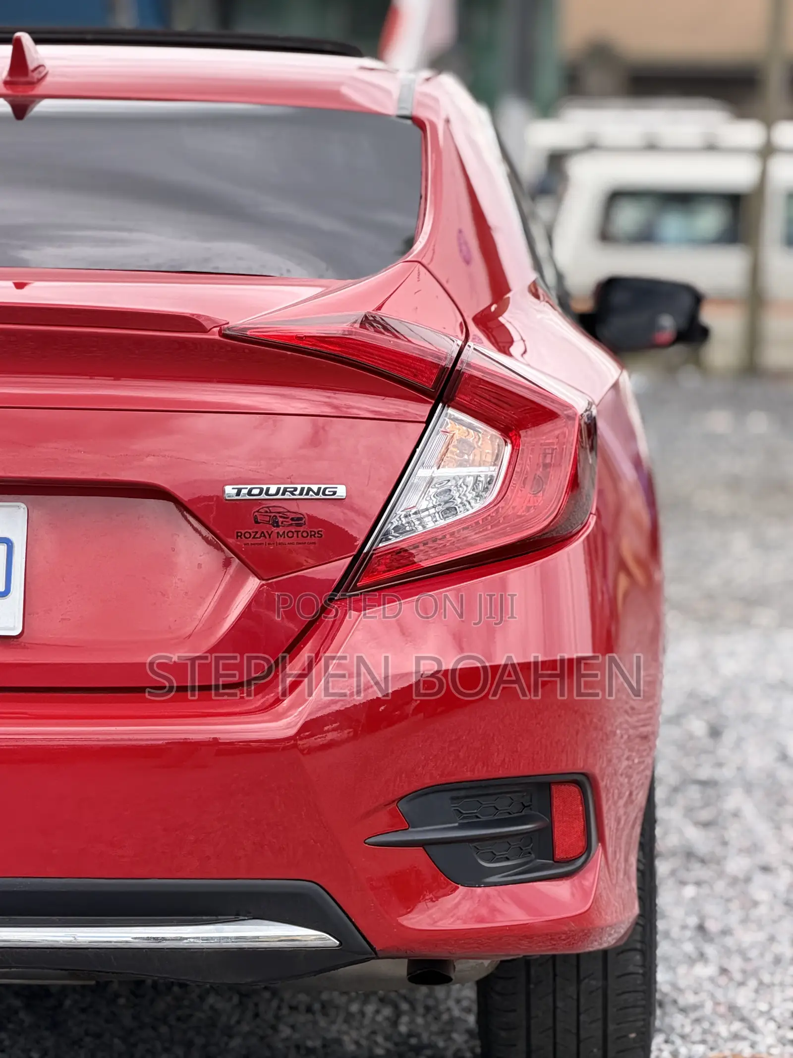 Honda Civic Touring Sedan 2020 Red