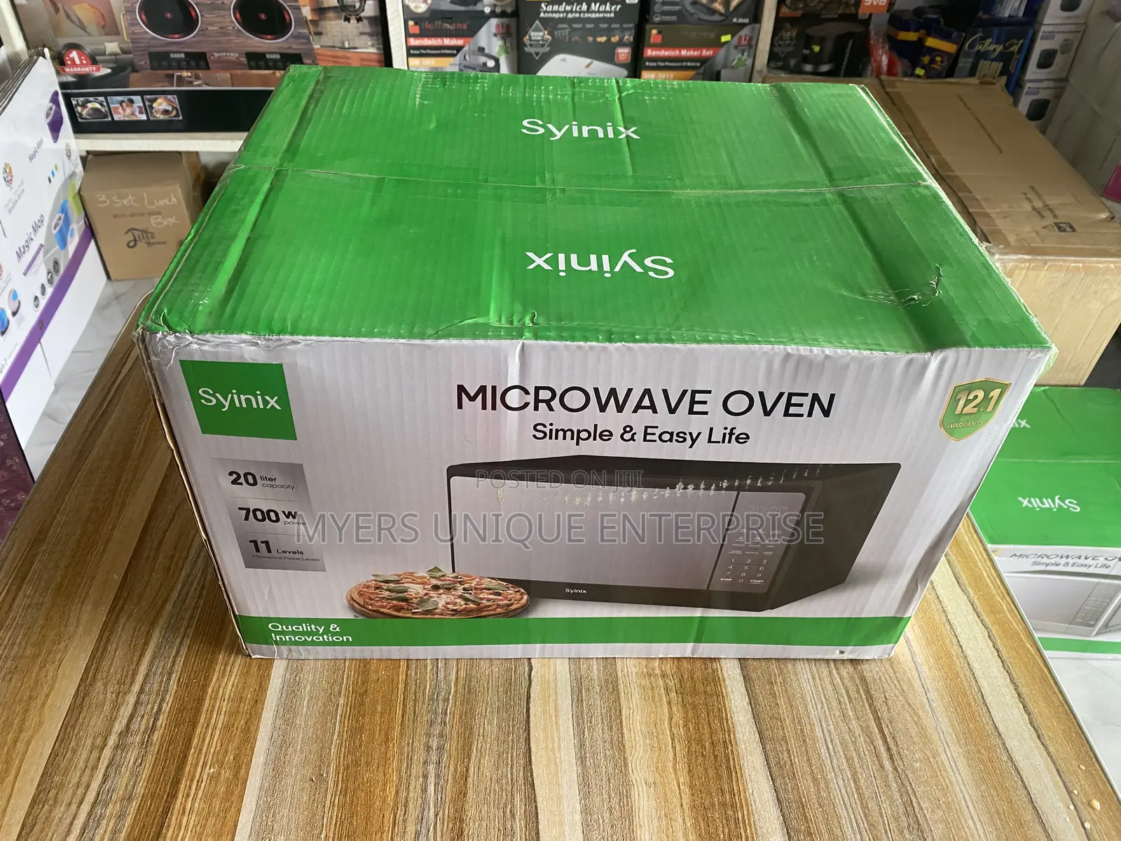700w Syinix Digital Microwave Oven 20l-Compact Size(Hostel/Office Use)