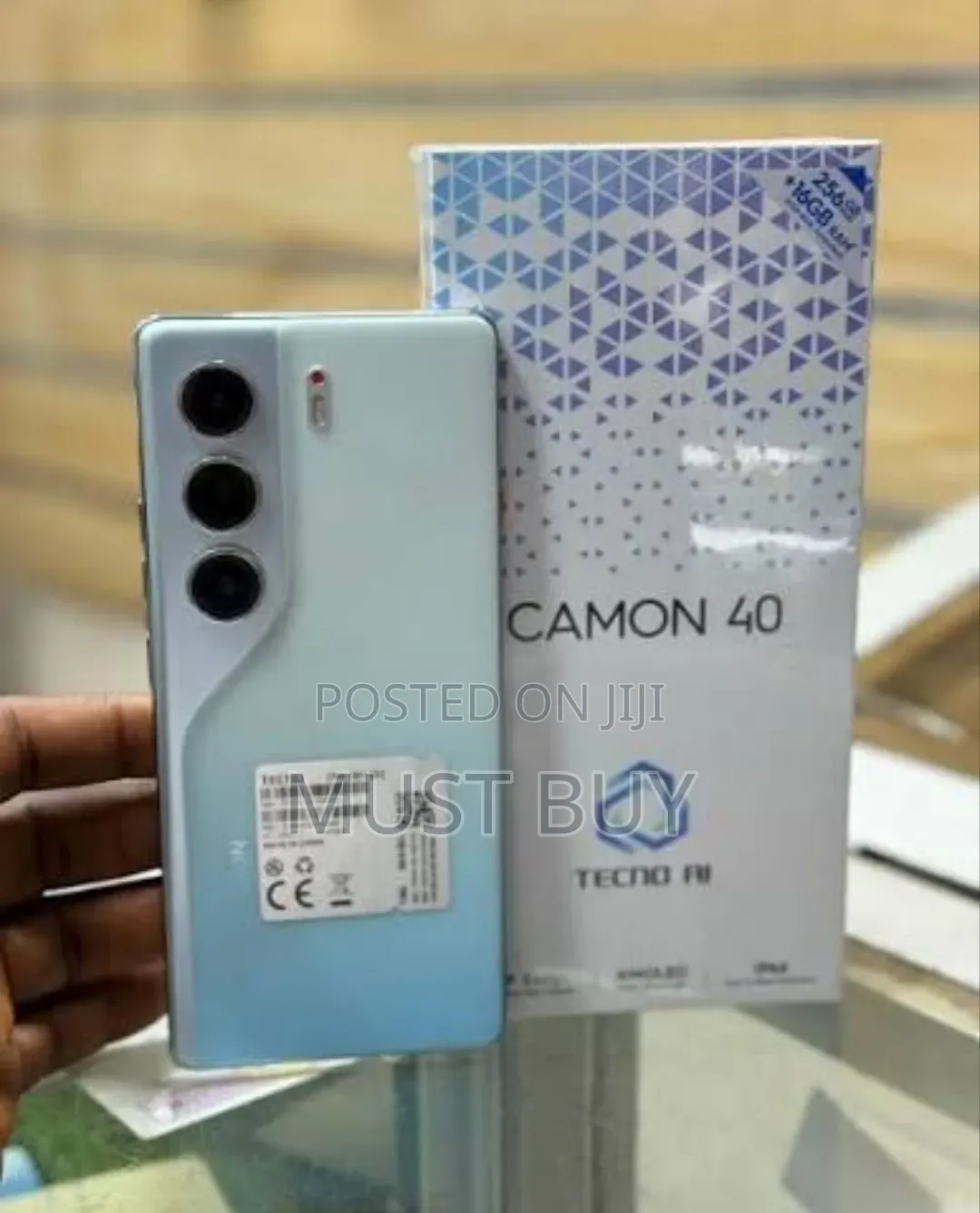 New Tecno Camon 40 256 GB Gold
