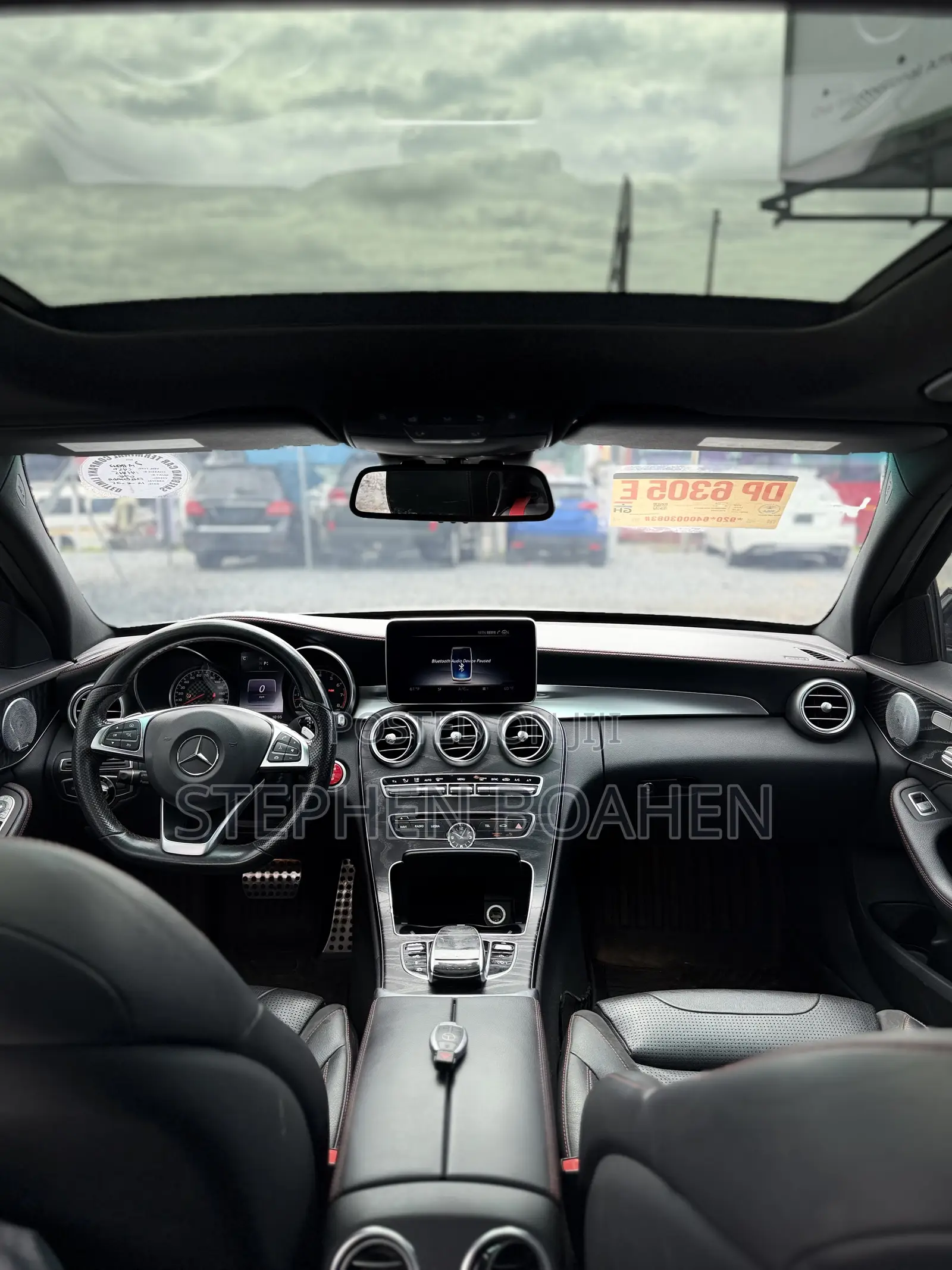 Mercedes-Benz C450 2016 White