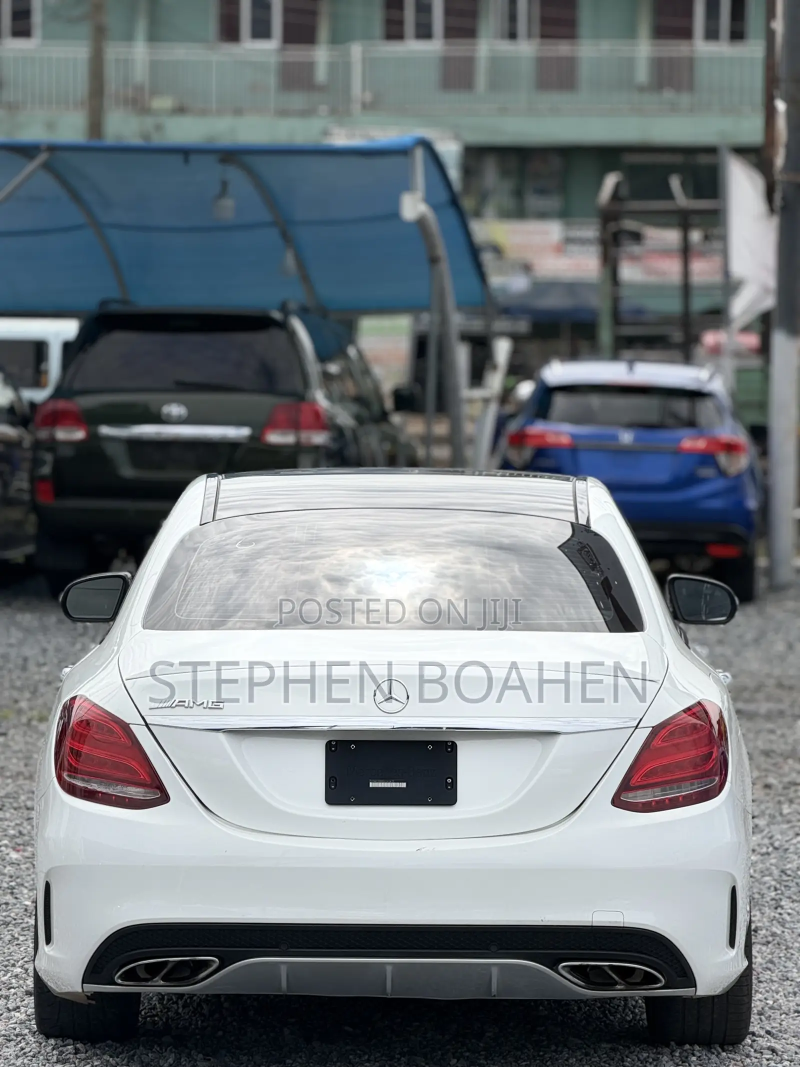 Mercedes-Benz C450 2016 White