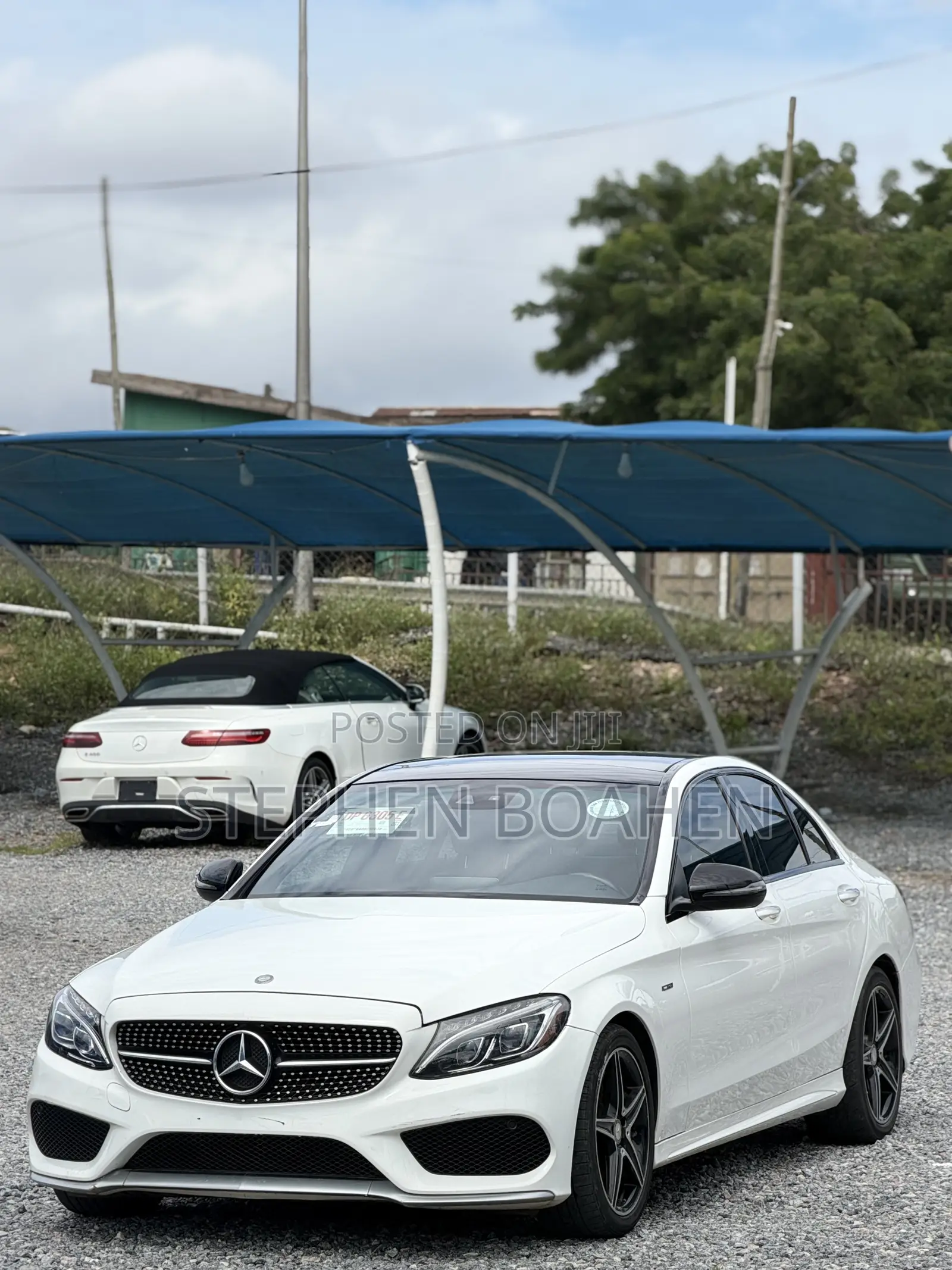 Mercedes-Benz C450 2016 White