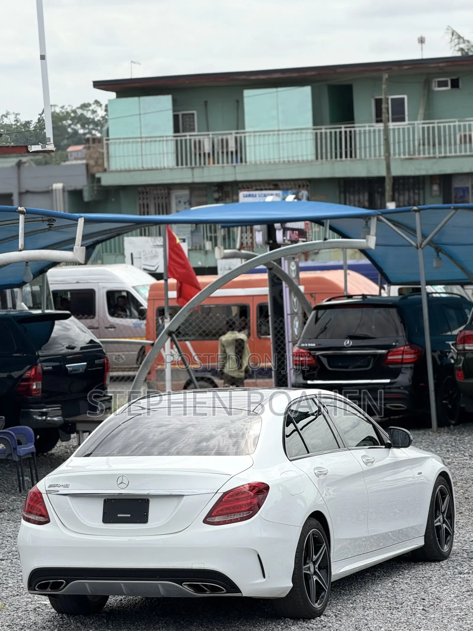 Mercedes-Benz C450 2016 White