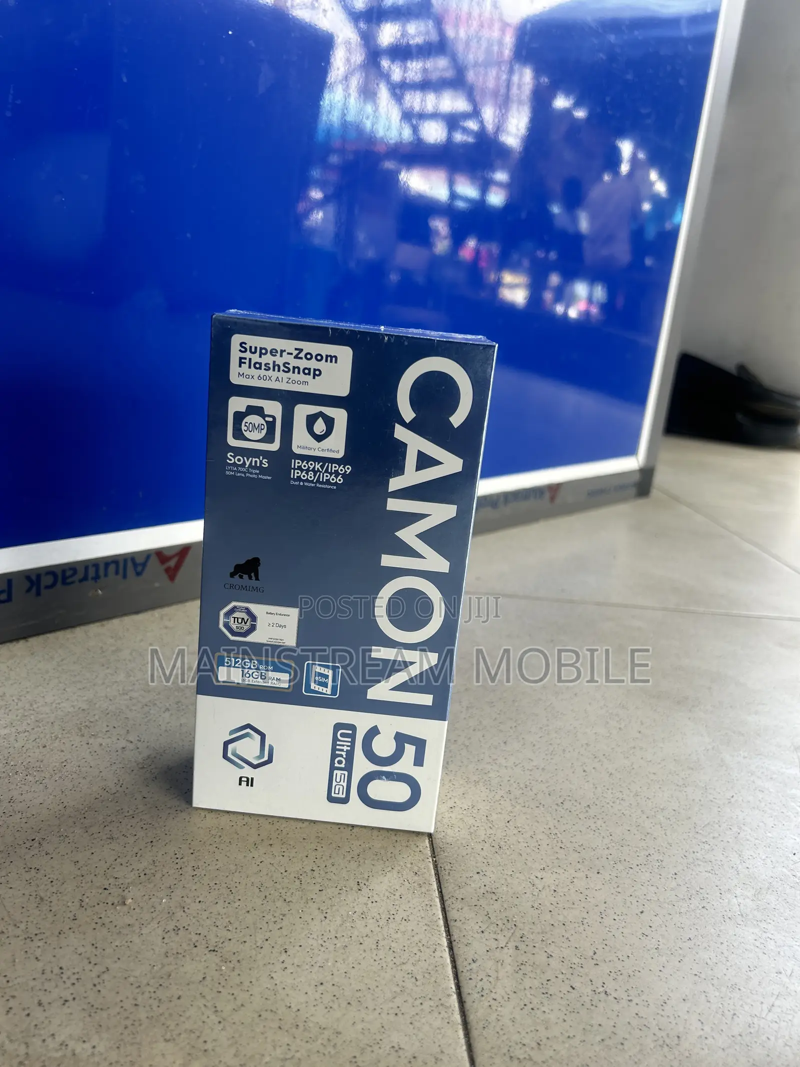 New Tecno Camon 50 Ultra 512 GB Black