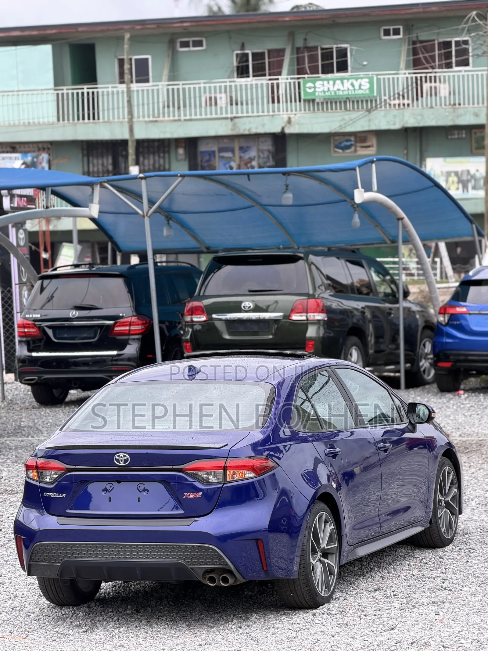 Toyota Corolla XSE 2021 Blue