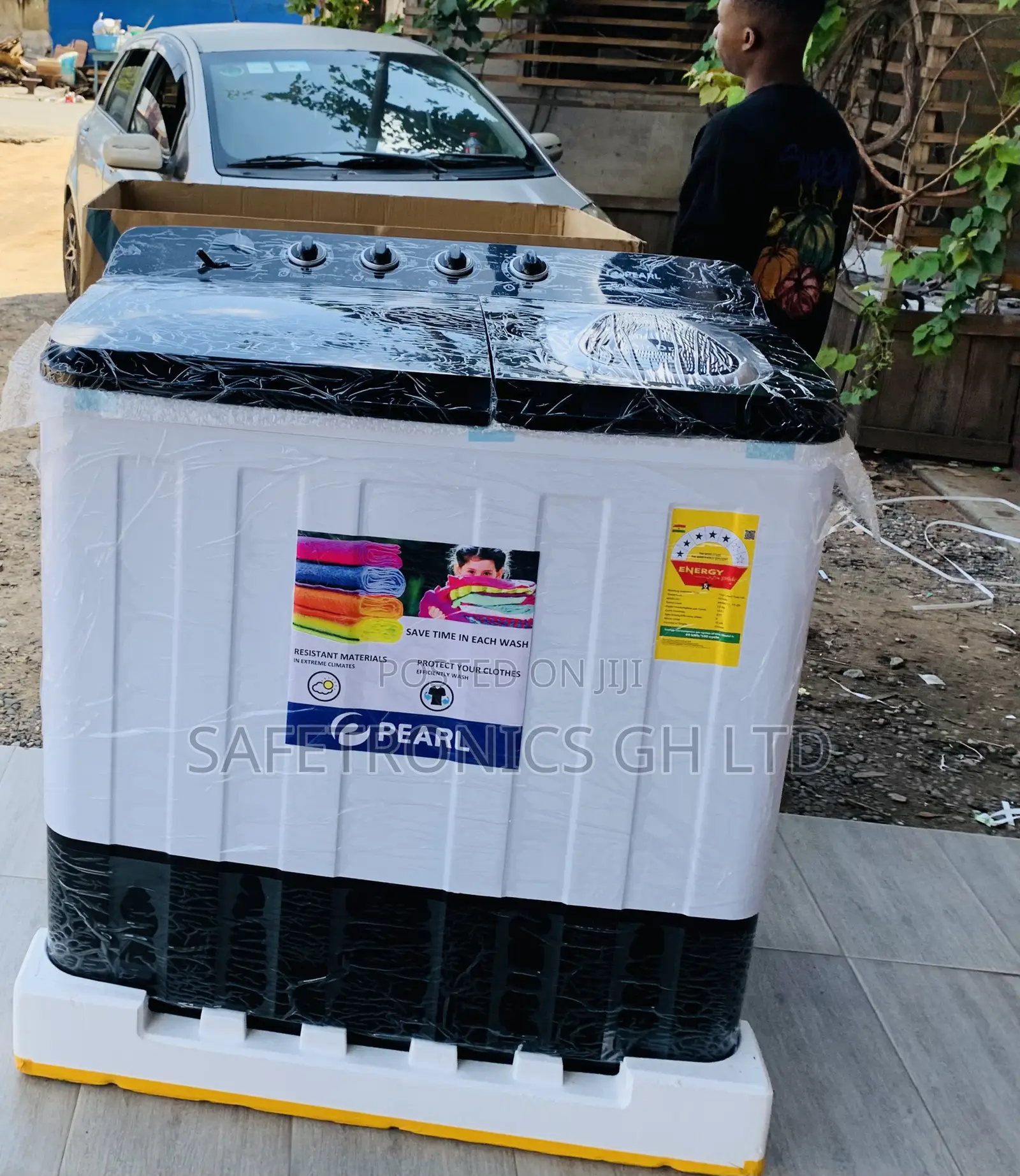 Newest Version Pearl 18kg Semi-Automatic Washing Machine