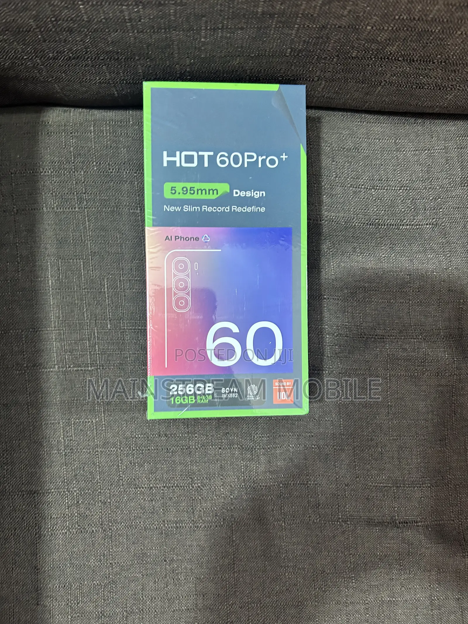 New Infinix Hot 60 Pro+ 256 GB Black