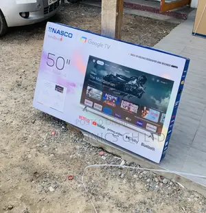 Super Sleek Nasco 50" Uhd Smart Tv Frameless