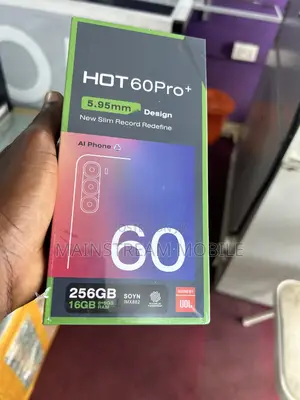 New Infinix Hot 60 Pro+ 256 GB Black