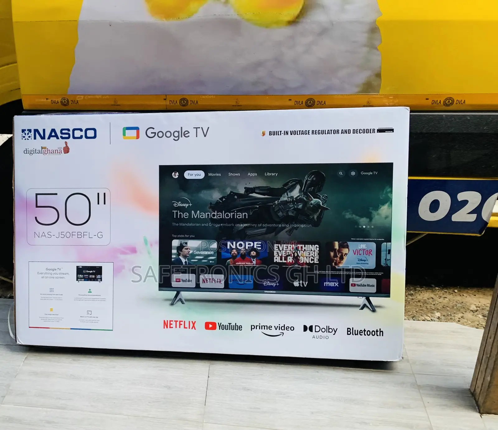 Perfect Sleek Nasco 50" Uhd Smart Tv