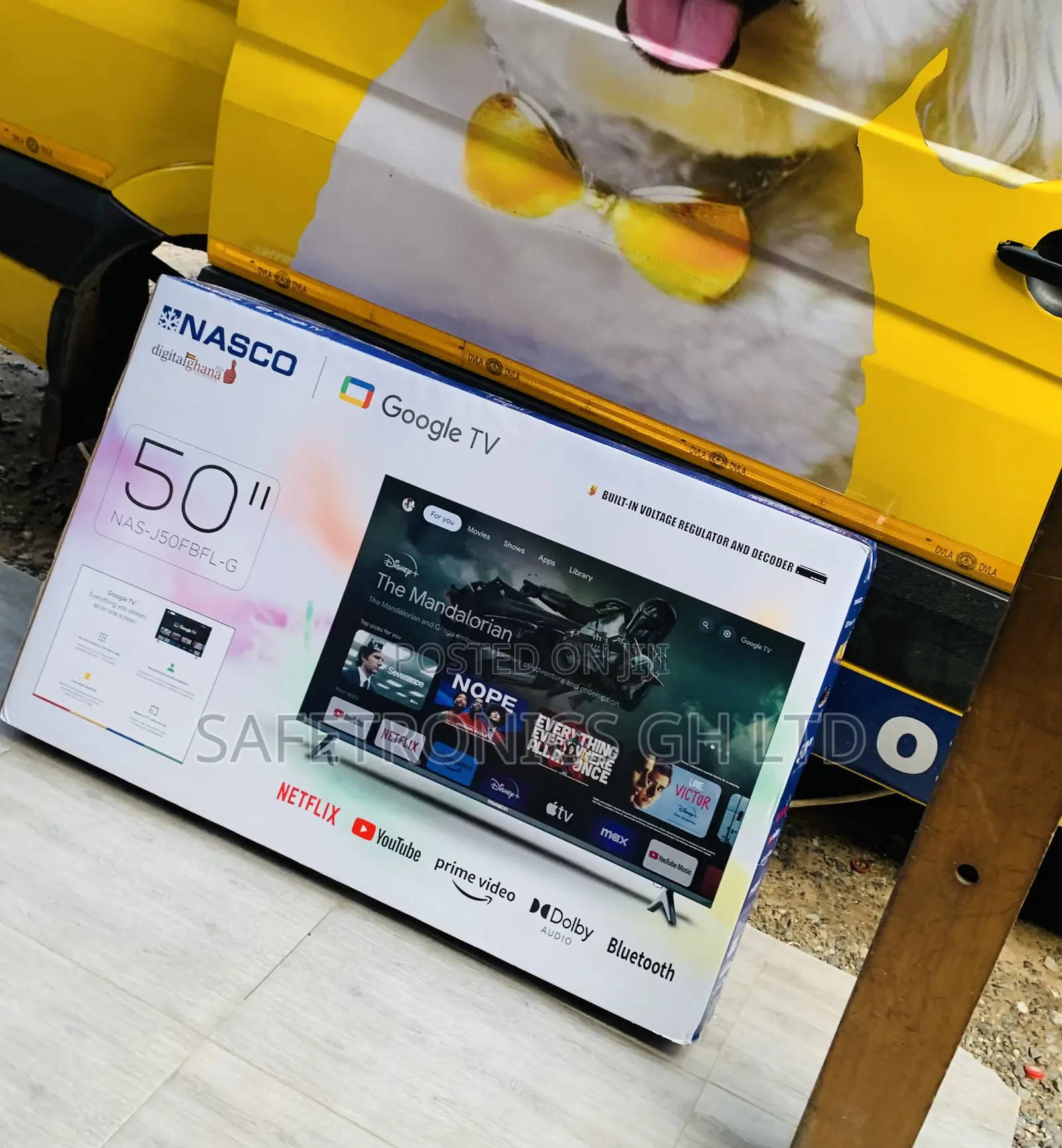 Perfect Sleek Nasco 50" Uhd Smart Tv
