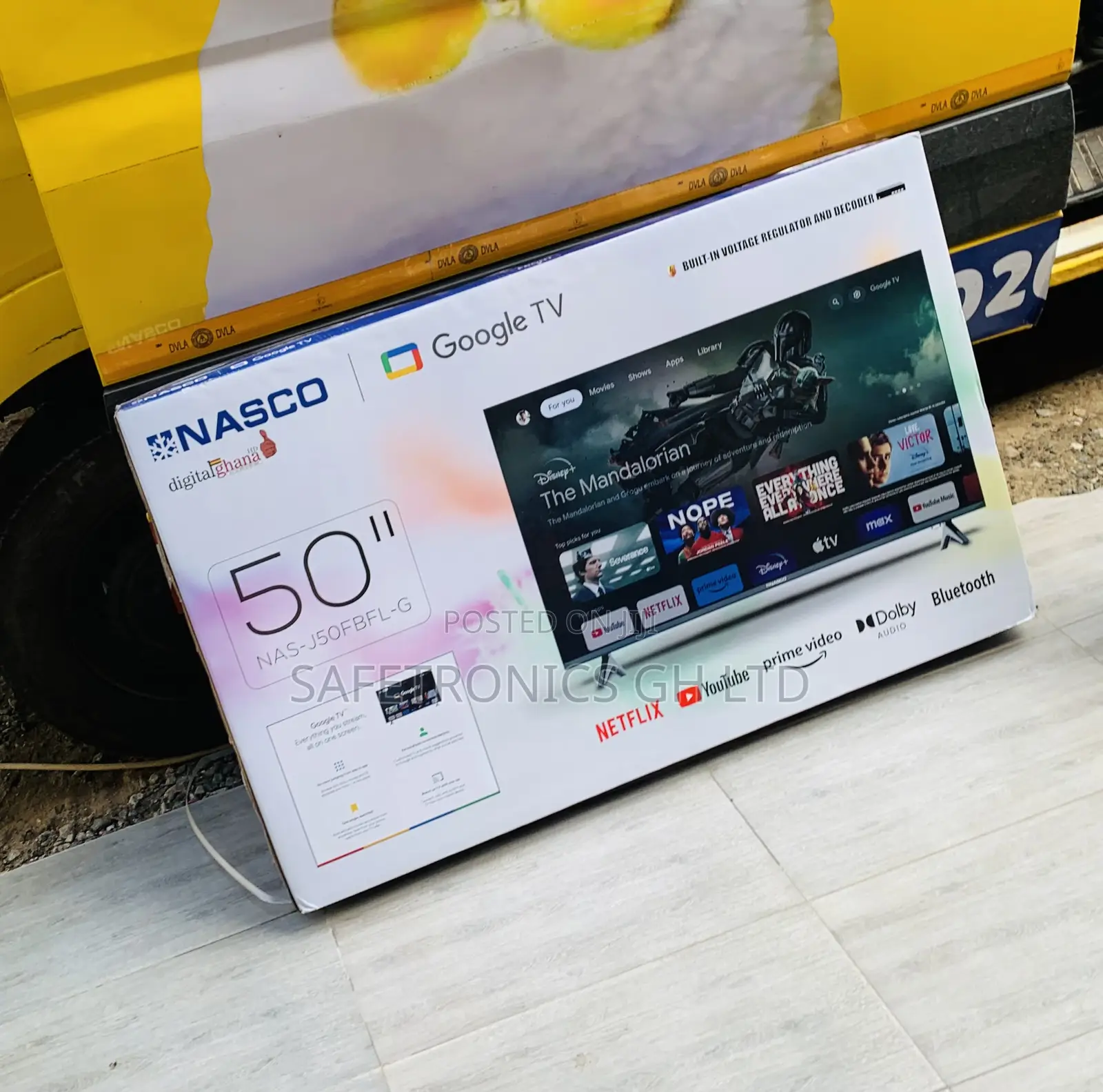 Check Out Frameless Nasco 50" Uhd Smart Tv